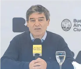  ??  ?? “No es el tiempo para esta medida”. Dijo Fernán Quirós ayer.