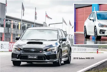  ??  ?? 2018 Subaru WRX STI