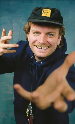  ?? CHRIS PIZZELLO/AP ?? Singer-songwriter Mac DeMarco, seen May 4 in Los Angeles, recently released the album “One Wayne G.”