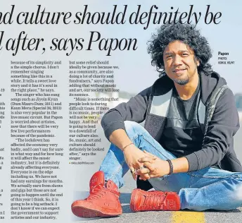  ?? PHOTO: GOKUL VS/HT ?? Papon