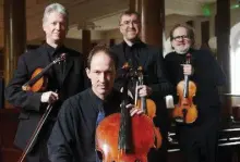  ??  ?? The award-winning Vanburgh Quartet will play afree concert at the city Hall on Culture Night.