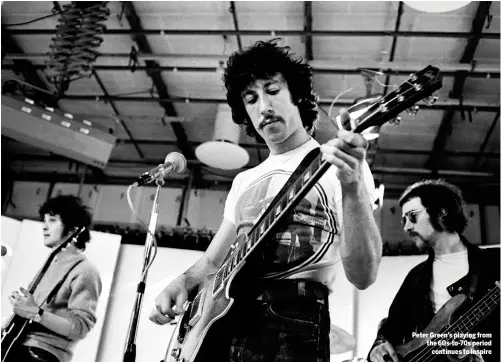  ??  ?? Peter Green’s playing from the 60s-to-70s period continues to inspire