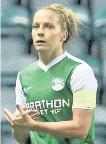  ??  ?? AIMING FOR MURR Joelle Murray hopes Hibs can win the league