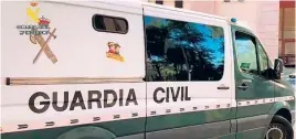  ?? LA RAZÓN ?? Vehículo de la Guardia Civil