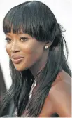  ?? MATT SAYLES] ?? British model Naomi Campbell, seen here in 2010, is making history by having her self-shot portrait featured on the cover of ESSENCE magazine. [AP PHOTO/