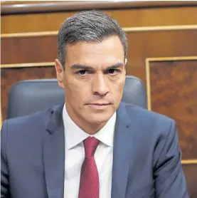  ?? DPA ?? Defensa. Pedro Sánchez dice que es víctima de un ataque personal.