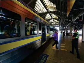  ?? FILE PHOTO ?? The LRT-1 Cavite Extension Project is expected to lessen commuter’s travel time and increase the rail lines’ daily capacity.