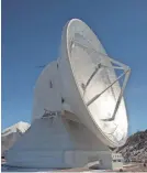  ??  ?? The Large Millimeter Telescope stands on the summit of the Sierra Negra peak near Atzitzintl­a, Mexico. DARIO LOPEZ-MILLS/AP