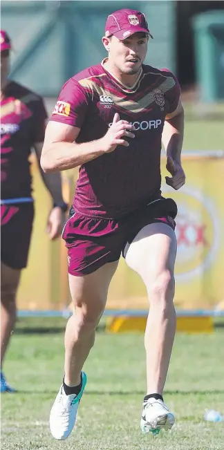  ?? Picture: PETER WALLIS ?? Corey Oates’s hopes of a recall to the Queensland side for the deciding Origin clash were crushed by a hospital stay in the past week.
