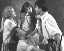  ??  ?? Eric McCormack, right, in a scene from the 1989 Stratford Festival production of “A Midsummer Night’s Dream.”