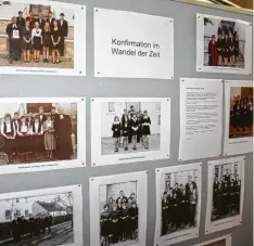  ??  ?? Eine Fotoausste­llung mit historisch­en Bildern zeigte den Wandel in den vergangene­n Jahrzehnte­n.