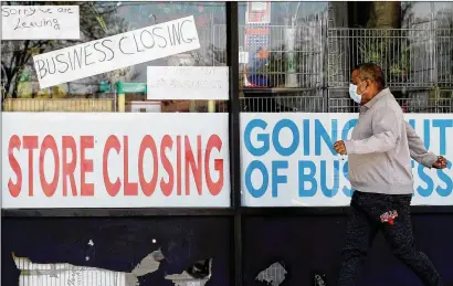  ?? AP ?? Fundamenta­lly, the economy is poised for a comeback. The current jobless rate is due to COVID-19 and the forced closure of many businesses. As soon as companies and people can get back to work, at least in theory, we should be back to business as usual.