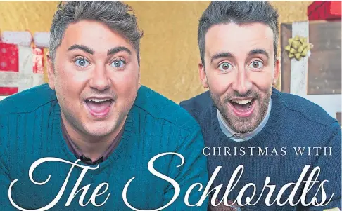  ?? ?? ON SONG: Daniel and Thomas Schlordt have released their first single, Christmas With The Schlordts.