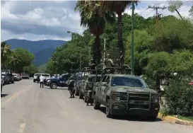  ?? RICARDO HERNÁNDEZ ?? Constantem­ente fuerzas de seguridad atienden llamados de delitos.