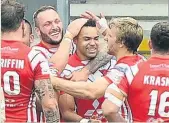  ??  ?? COMEBACK MAN Caton-Brown can haunt Salford