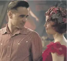  ??  ?? 0 Colin Farrell and Eva Green in Tim Burton’s Dumbo