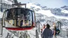  ??  ?? The Mount Titlis Cableway, which was the world's first rotating cable car, offers an all-round view on the trip to the summit