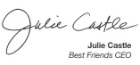  ??  ?? Julie Castle
Best Friends CEO