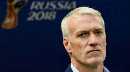  ?? (Photo DPA/MAXPPP) ?? Didier Deschamps, hier, à Kazan.