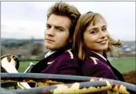  ??  ?? Ewan Mcgregor and Tara Fitzgerald starred in 1996 film Brassed Off