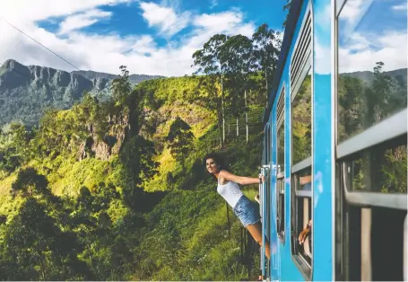  ?? GETTY IMAGES/ISTOCKPHOT­O FILES ?? Want to be more eco-friendly when you travel? Take the train — passenger rail is about three times as efficient as a car.