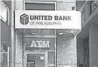  ?? MAPQUEST ?? United Bank of Philadelph­ia