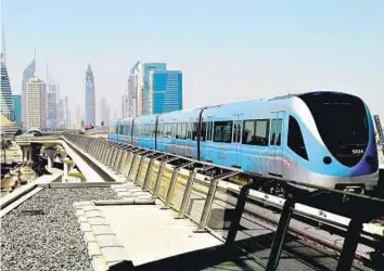  ??  ?? M. Mumtaz Hussain As the Dubai Metro gets ready to celebrate its fifth anniversar­y, it will be good news for commuters if the RTA provides services on Fridaymorn­ings, says a reader.