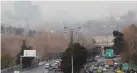  ?? ?? THE AIR WE BREATHE Air pollution in the Iranian capital Tehran (Atta Kenare)