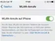  ?? Foto: owi ?? Über Einstellun­gen – Telefon – WLANAnrufe lässt sich die WLAN-Telefonie auf einem iPhone installier­en.