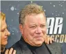  ?? ?? Oldest astronaut ever Veteran Star Trek actor William Shatner is finally going to space