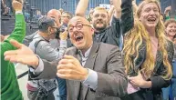  ?? ?? Greens’ Patrick Harvie at the Glasgow count