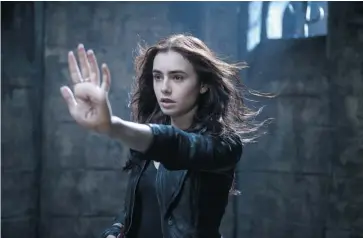  ?? EONE FILMS ?? ‘I was training before and during filming, and it was an exhausting experience, but I got to do most everything,’ said Lily Collins. ‘I think we had only two stunts we were not allowed to do.’