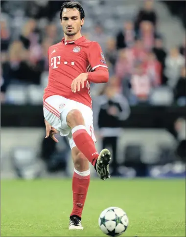  ??  ?? MATS HUMMELS