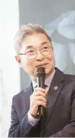  ??  ?? Kim Do-il, president of the Korea Arts Management Service