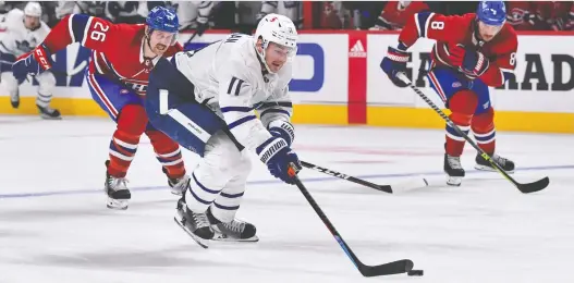  ?? MINAS PANAGIOTAK­IS/GETTY IMAGES FILES ?? With ex-leafs winger Zach Hyman, Oilers GM Ken Holland will have presented coach Dave Tippett with a complete top six up front.