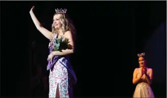  ?? SUBMITTED PHOTO ?? West Chester University student Madelyn Rowan was crowned Miss West Chester University 2023.
