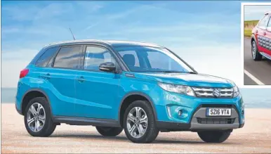  ??  ?? The Suzuki Vitara has been voted car of the year by Honest John readers while the Citroen C4 Cactus, above right, topped the most popular small family car category