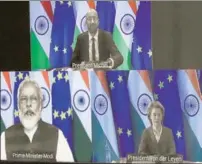  ?? REUTERS ?? The Paris Agreement has rested on European and Indian shoulders. It is time for Europe and India to shape a new global green deal