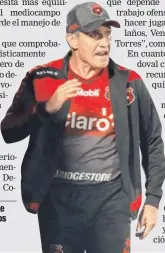  ?? JOSÉ CORDERO ?? El Flaco dirige a los manudos desde mayo.