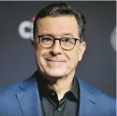  ?? RICHARD SHOTWELL/INVISION 2019 ?? Stephen Colbert spoke Monday on CBS’“Late Show”about staff members who were arrested at a congressio­nal office building last week.