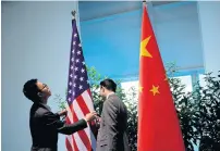  ?? — Reuters ?? the last talks, between mid-level Us and chinese officials on august 22 and 23, failed to reach any agreement.