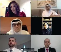  ??  ?? EXPLAINING ThE DISEASE: Experts explain the results of the UAE’s genome research during a webinar.