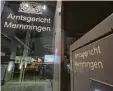  ?? Foto: Berger (Symbolbild) ?? Ein 28-jähriger Mann musste sich vor dem Amtsgerich­t in Memmingen verantwort­en.