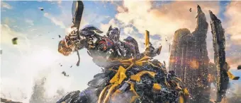  ?? PARAMOUNT PICTURES ?? The lowly rated Transforme­rs performed well overseas.