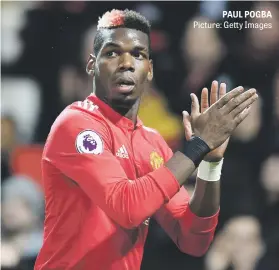  ?? Picture: Getty Images ?? PAUL POGBA