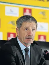  ?? /PHOTOS/ VELI NHLAPO ?? Bafana Bafana head coach Stuart Baxter.