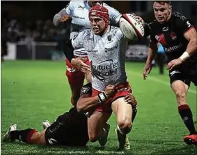  ??  ?? James O’Connor a été remplacé par Ayumu Goromaru en fin de match.