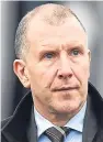  ??  ?? Former Scotland boss Craig Levein, top, is backing Murrayfiel­d over Hampden as SFA chief Stewart Regan considers the historic ground’s future.