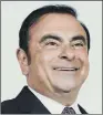  ??  ?? CARLOS GHOSN: Former Nissan chairman in court over fiancial misreporti­ng claims.