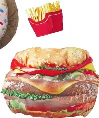  ??  ?? Hamburger costume for kids, $24.99 at Winners.